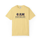 6 AM Doubles Tee in Butter, front view
