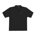 Seven Iron Polo in Black, front view