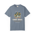 Lost Ball Tee in Blue Jean, front view