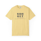 Side Out Tee in Butter, front view