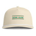 Club Stripe Rope Cap in Ivory, front view