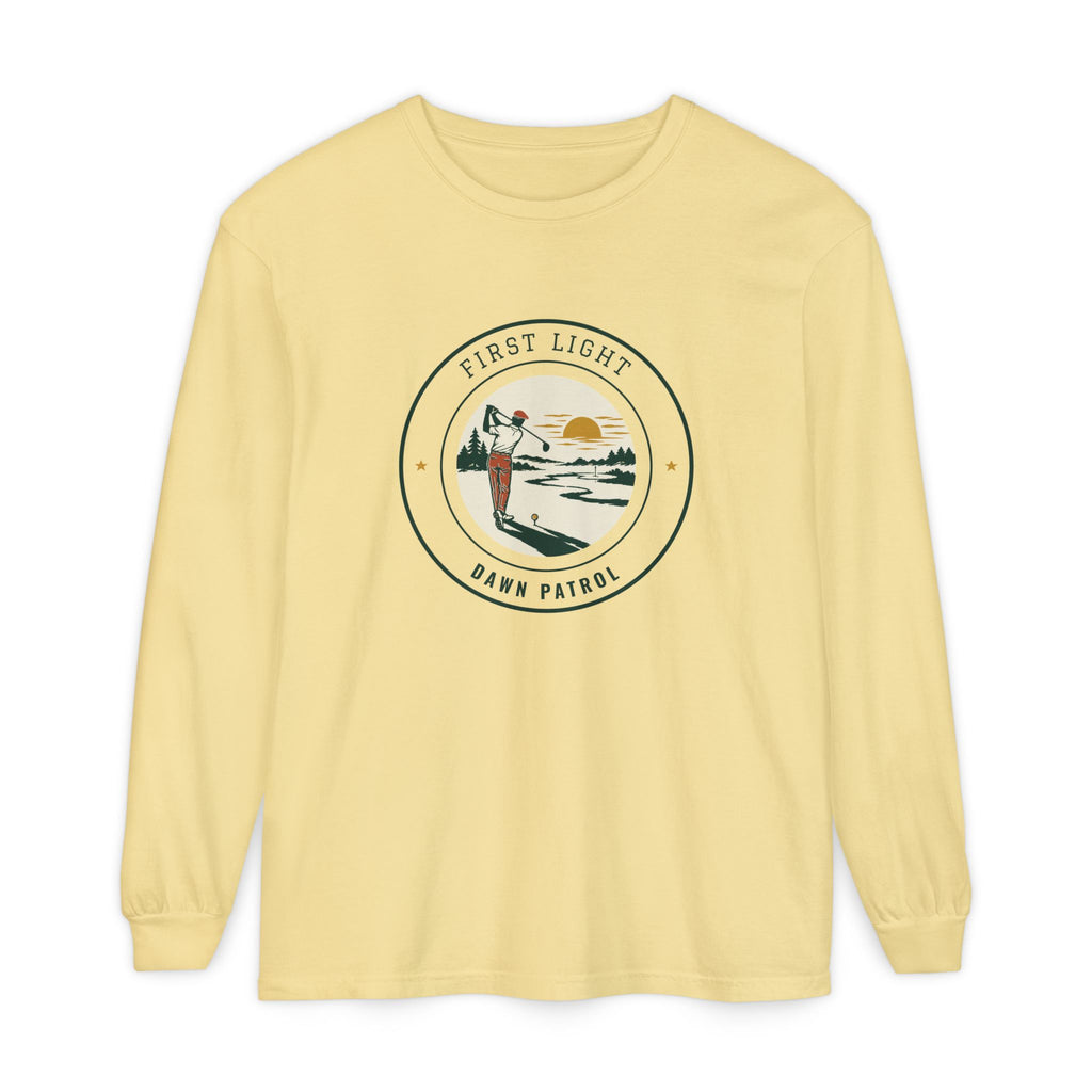 First Light Long Sleeve Tee in Butter, front view