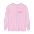 Monogram Shield Long Sleeve Tee in Blossom, front view