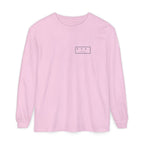 Monogram Shield Long Sleeve Tee in Blossom, front view