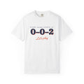 0–0–2 Tee in White, front view