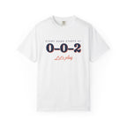 0–0–2 Tee in White, front view