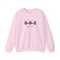 0–0–2 Crewneck in Light Pink, front view