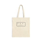 Monogram Shield Tote in Natural, front view
