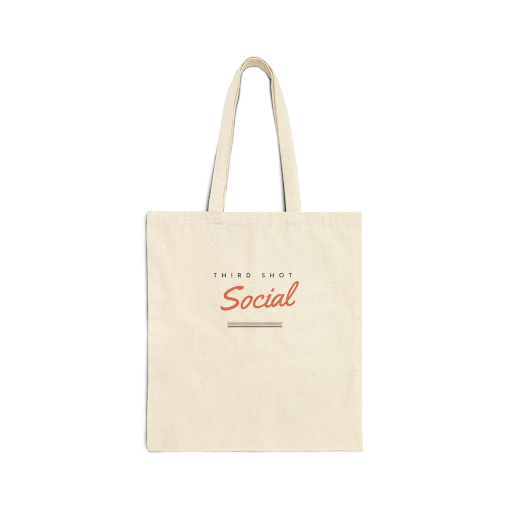 Social Tote in Natural, front view