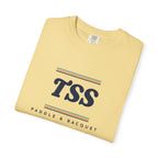 TSS Monogram Tee in Butter, folded