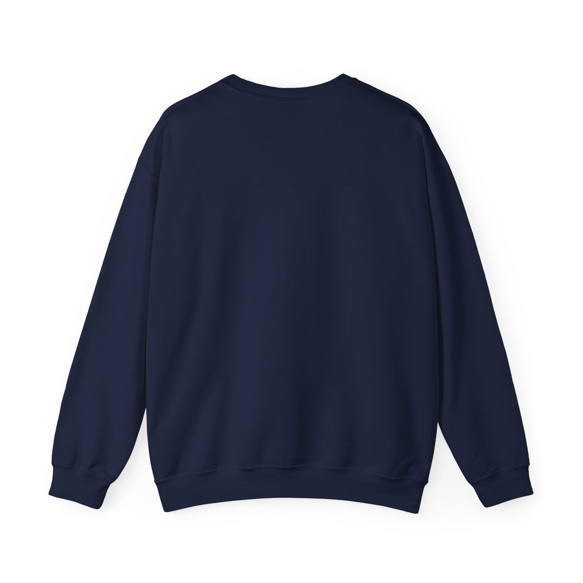 High Country Crewneck in Navy, back view
