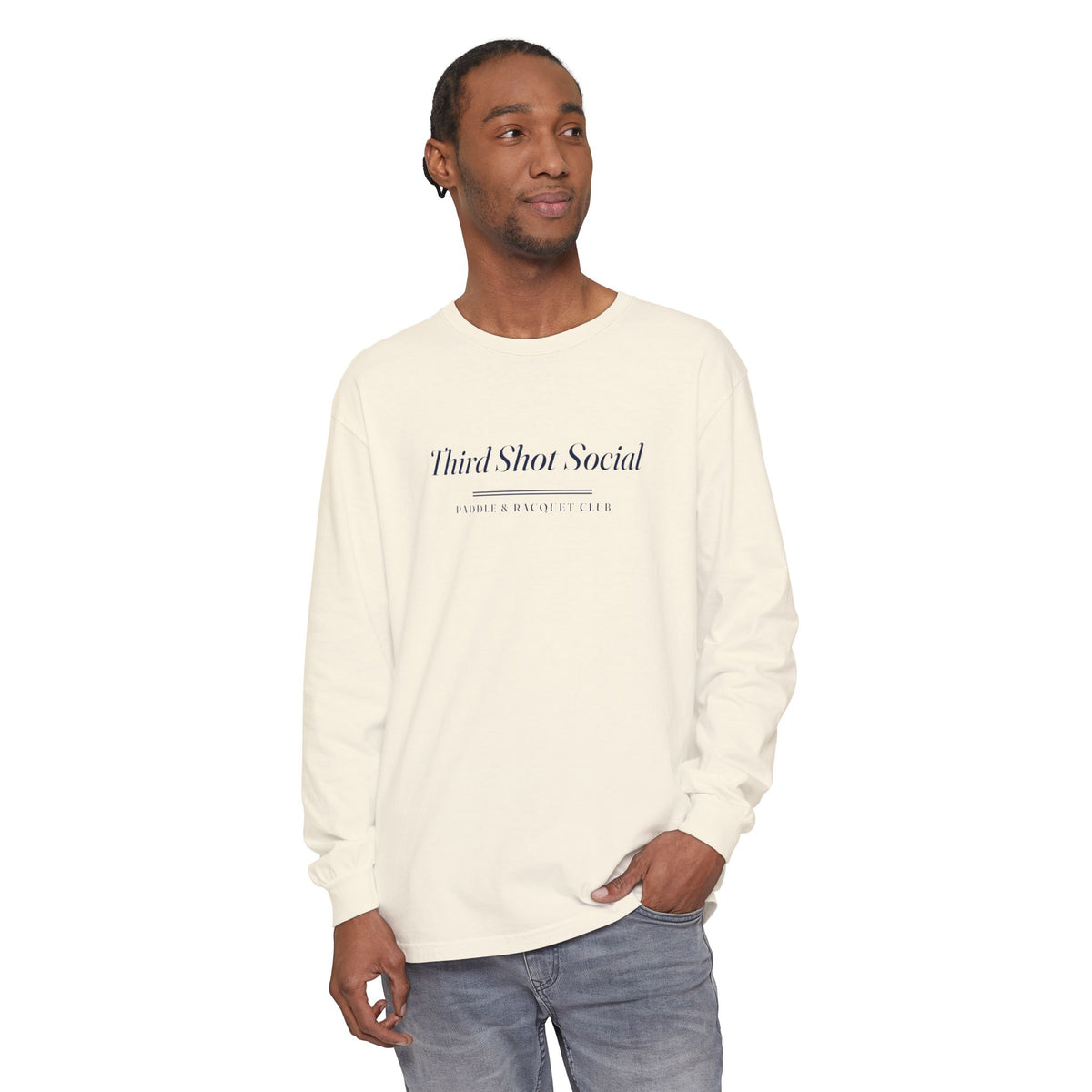 Club Wordmark Long Sleeve Tee