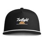 Twilight Rope Cap in Black, front view