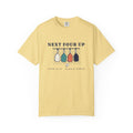 Next Four Up Tee in Butter, front view