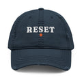Reset Dad Hat in Dark Navy, front view