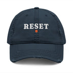 Reset Dad Hat in Dark Navy, front view