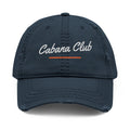 Cabana Club Dad Hat in Dark Navy, front view