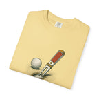Fix Your Ball Marks Tee in Butter, folded