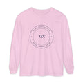 Club Seal Long Sleeve Tee in Blossom, front view