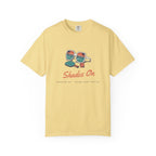 Shades On Tee in Butter, front view