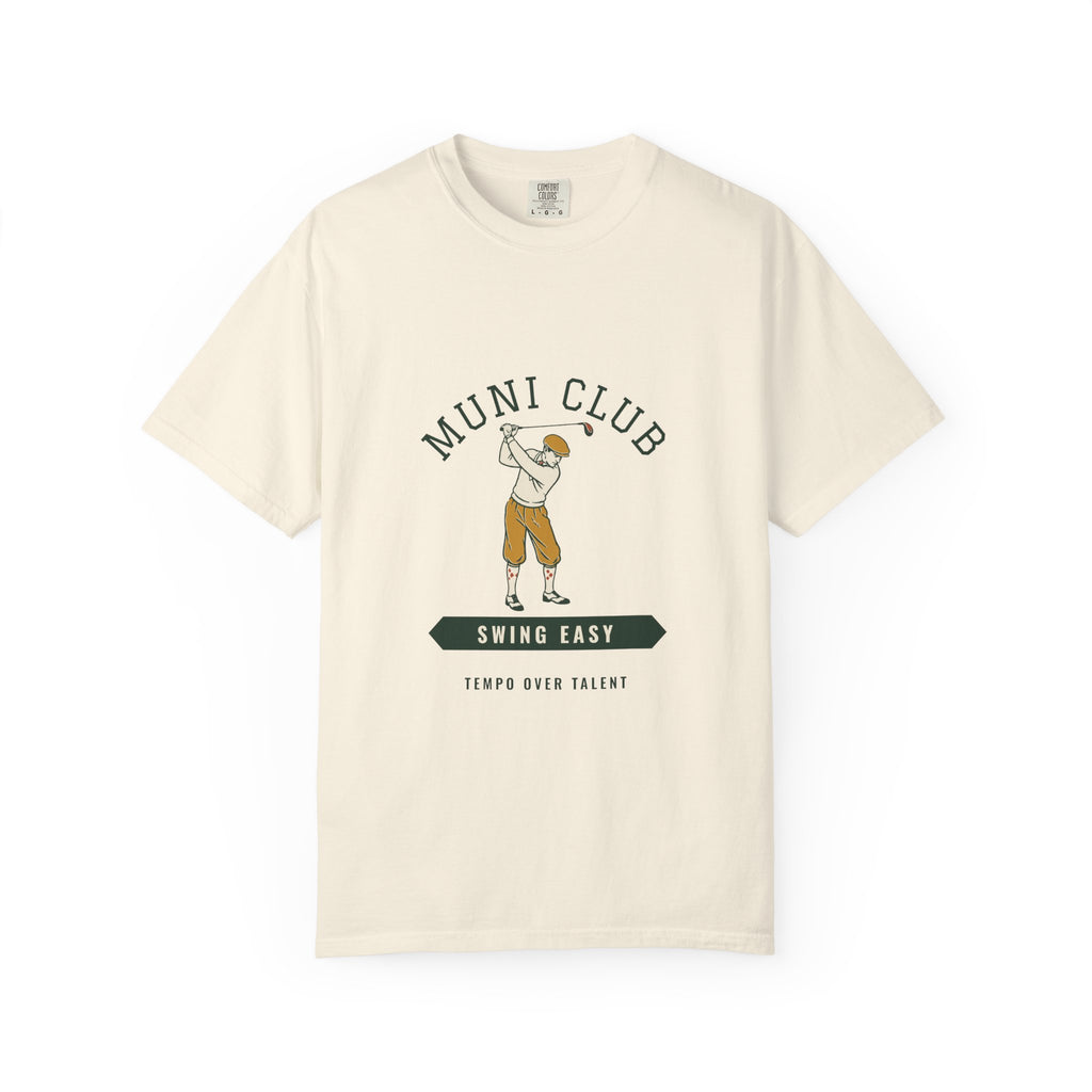 Swing Easy Tee in Ivory, front view