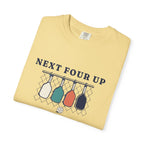 Next Four Up Tee in Butter, folded