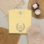 Laurel Tee in Butter, flat lay