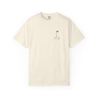Flag Chest Mark Tee in Ivory, front view