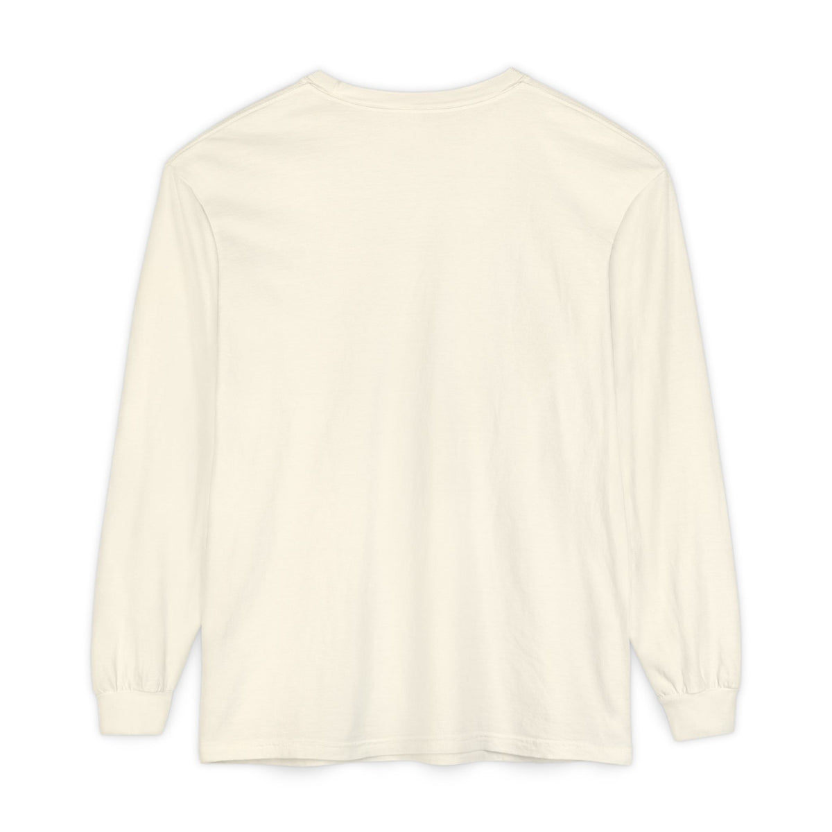 Fall League Long Sleeve Tee in Ivory, back view