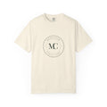 MC Monogram Crest Tee in Ivory, front view