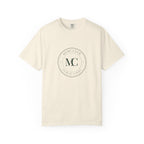 MC Monogram Crest Tee in Ivory, front view