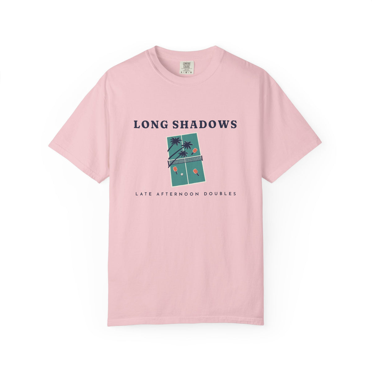 Long Shadows Tee in Blossom, front view