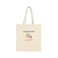 Courtside Lemonade Tote in Natural, front view