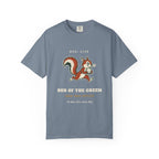 Rub of the Green Tee in Blue Jean, front view