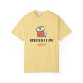 Hydration Station Tee in Butter, front view