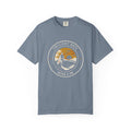 Twilight Rate Tee in Blue Jean, front view