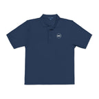 MC Monogram Polo in Navy, front view
