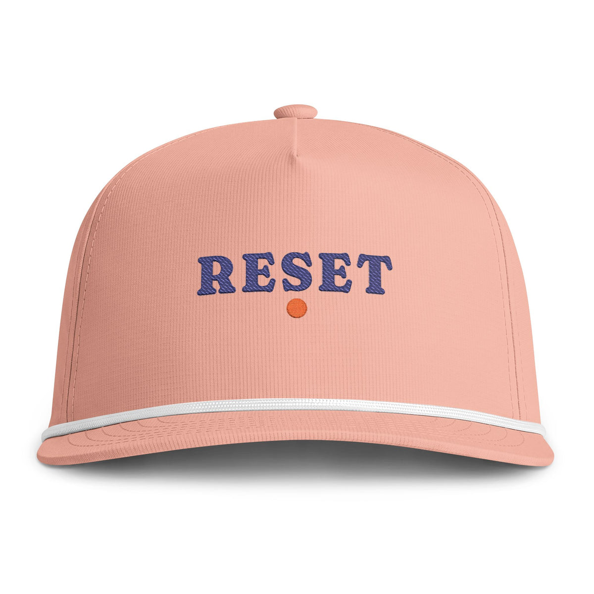 Reset Rope Cap in Peachy, front view