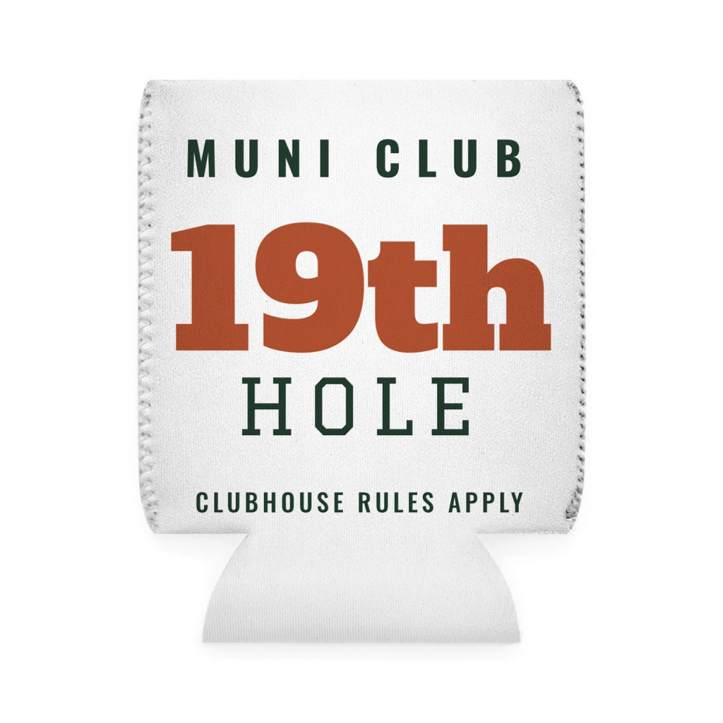 19th Hole Can Cooler, front view