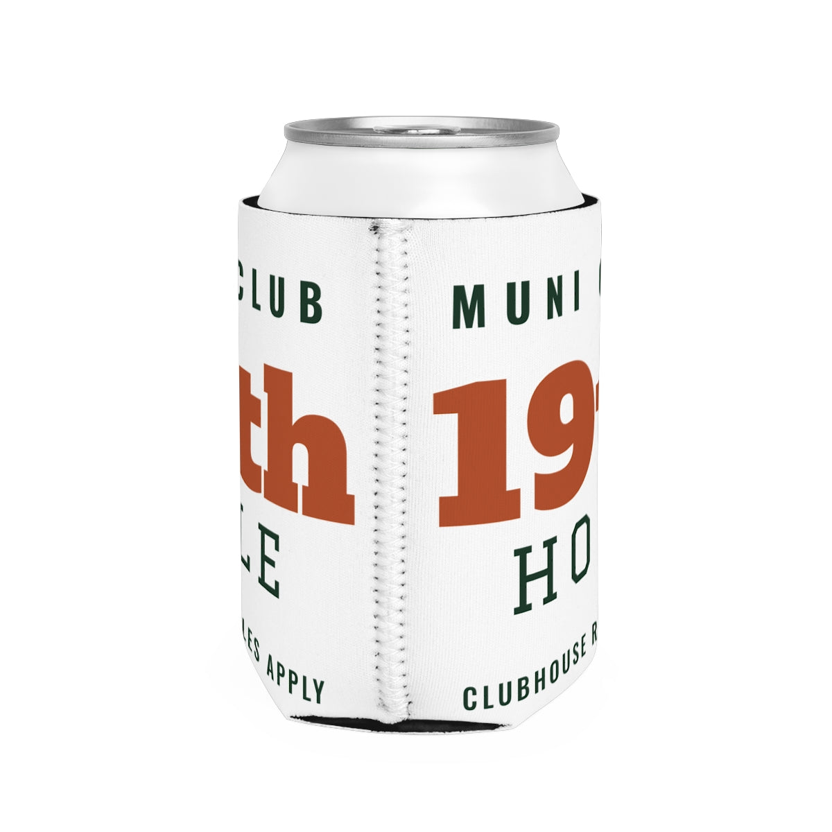 19th Hole Can Cooler, side view