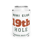 19th Hole Can Cooler, close-up