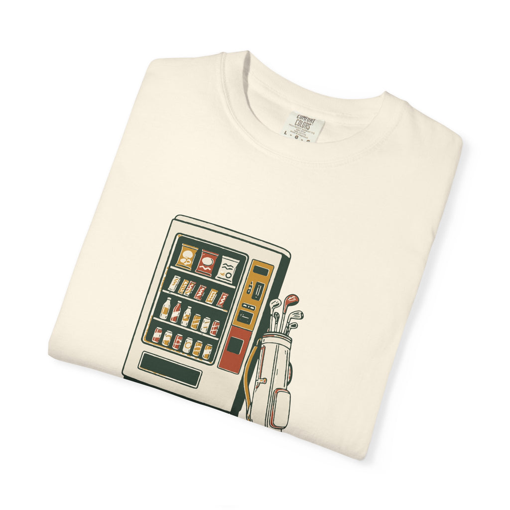 Clubhouse Cuisine Tee in Ivory, folded