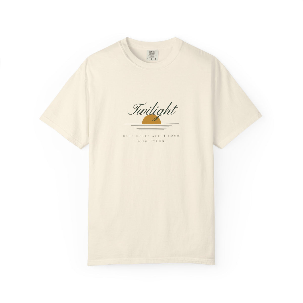 Twilight Tee in Ivory, front view