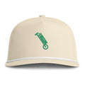 Pull Cart Rope Cap in Ivory, front view