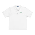 Public Links Polo in White, front view