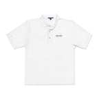 Public Links Polo in White, front view
