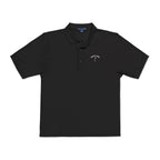 Public Links Arch Polo in Black, front view