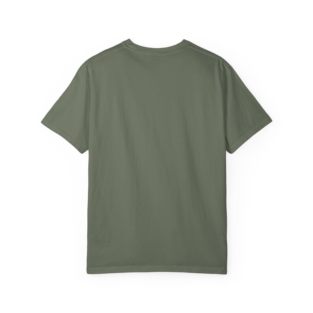 Ball Hawk Tee in Moss, back view