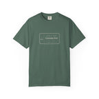 Greens Fee Tee in Blue Spruce, front view