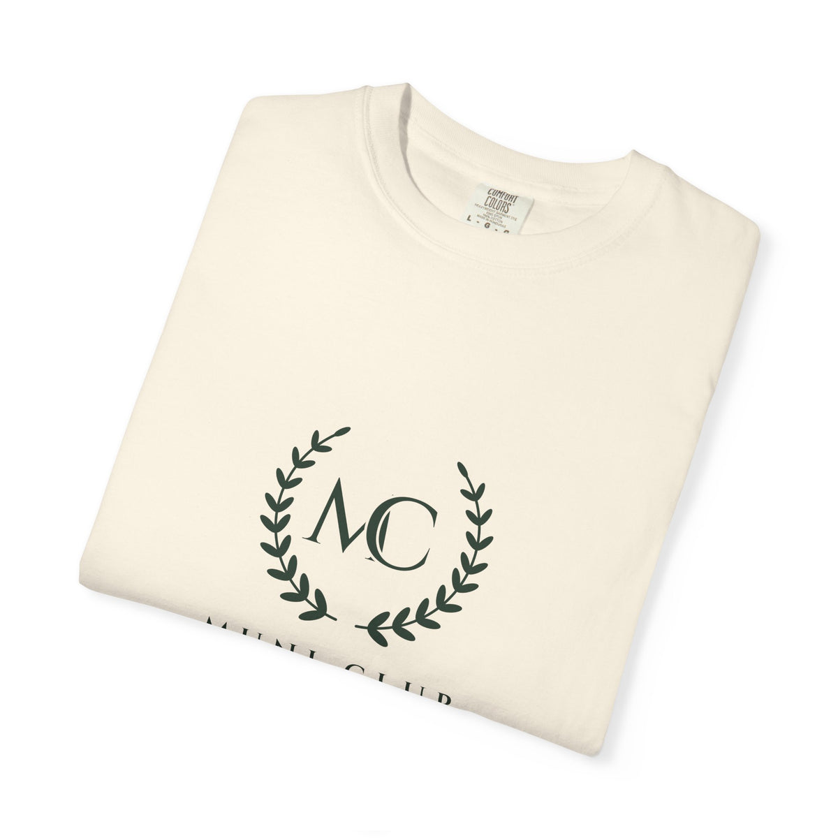 Laurel Tee in Ivory, folded